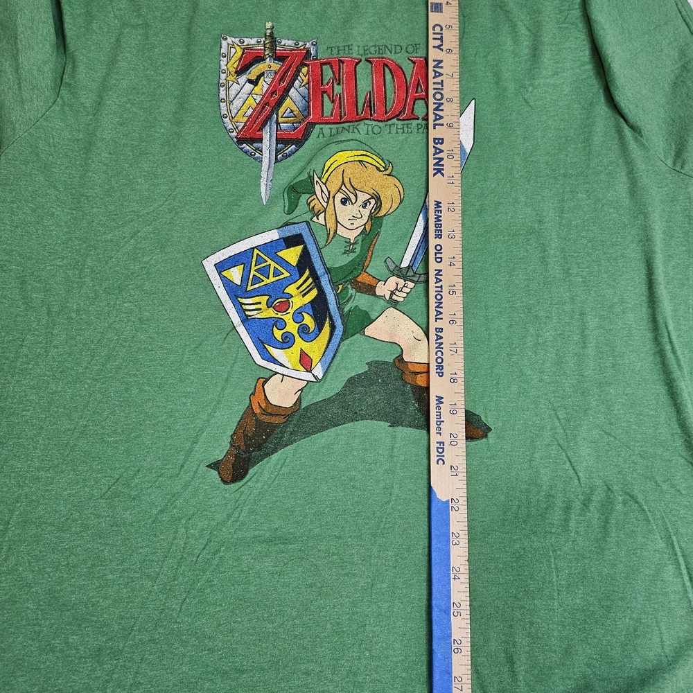 The Legend of Zelda Green Graphic Tee - Zelda - Picture 4 of 5